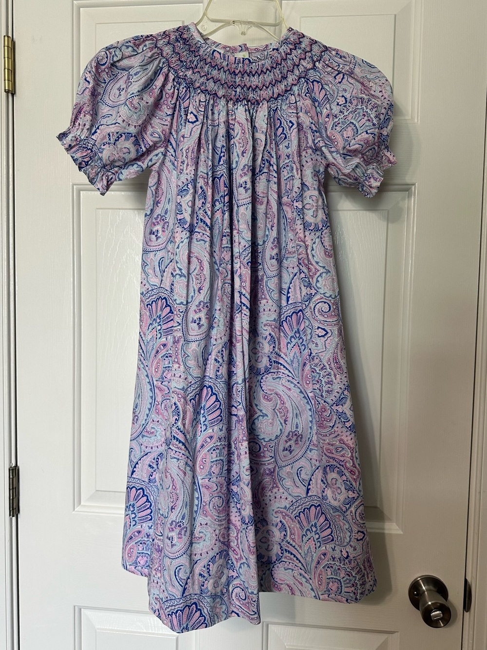 Be Mine Girls Bishop Smocked Dress size 6x